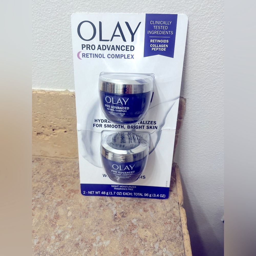 OLAY Pro Advanced Retinol Complex Night Moisturizer 2-pack